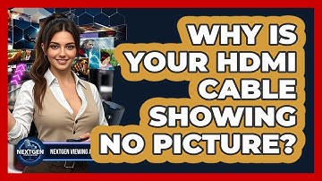 Why Is Your HDMI Cable Showing No Picture? - NextGen Viewing and Audio