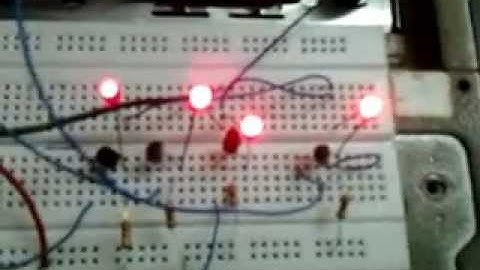 Parallel Port interfacing with LED circuit