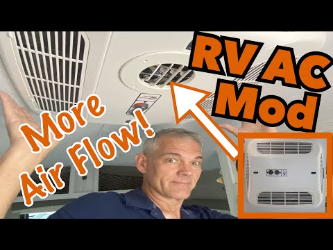 Adding A Vent To Our Rv Non Ducted Ac