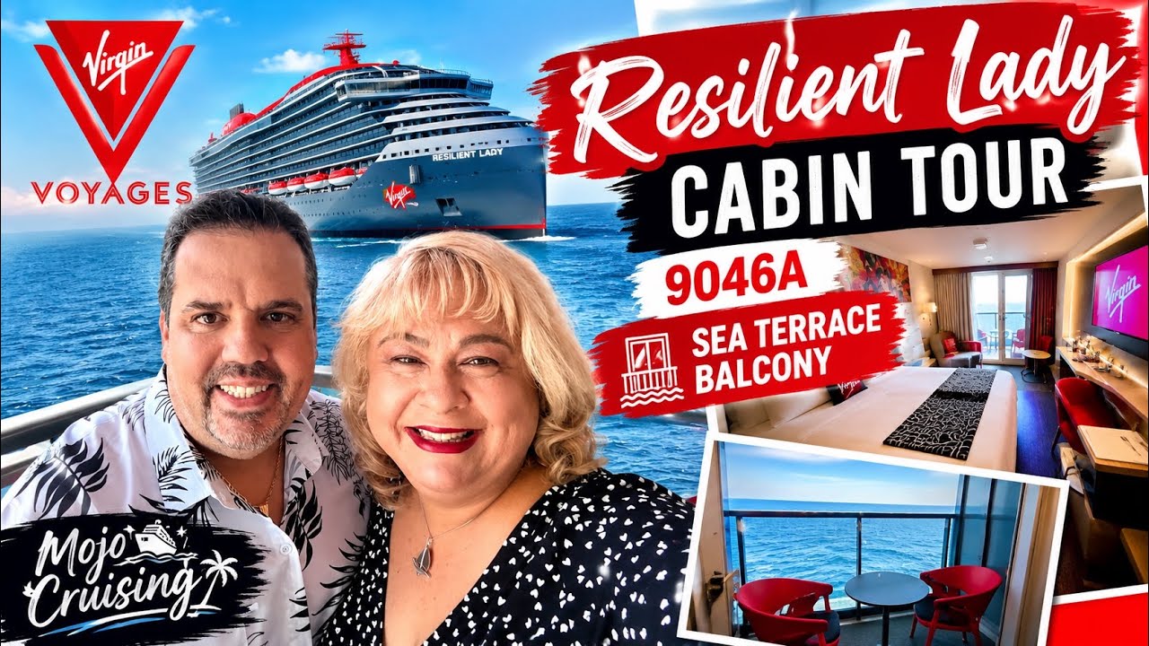 Virgin Voyages Resilient Lady Cabin #9046 Tour 