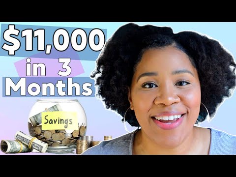 How I Saved $11,000 In 3 Months | Money Saving Tips + Budgeting (NOT Dave Ramsey) #SelfImprovement