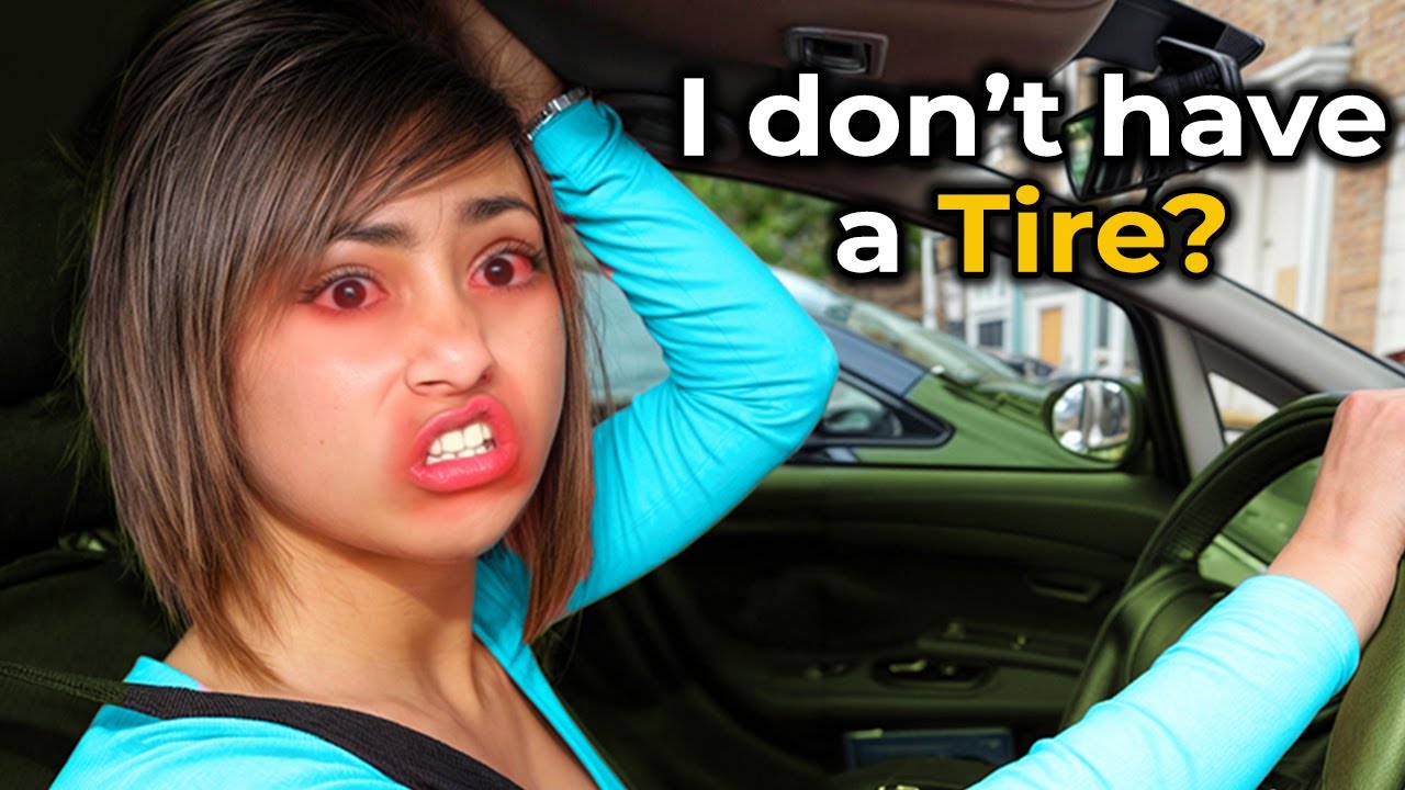 When Drunk Driver Shocked To Discover Missing Front Tire - YouTube