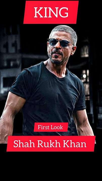 Shah Rukh Khan's FIRST LOOK in 'King' | Upcoming Movie Reveal 👑🔥 #Shorts #bollywood #srk