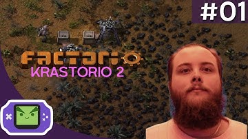 Factorio Krastorio 2 Mod - PART 1 [FULL STREAM] (No Commentary)