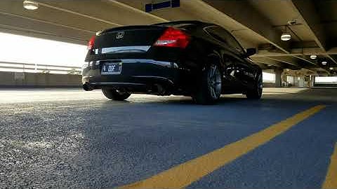 2011 Accord V6 6 speed Custom Exhaust w/ Megan Racing Test Pipe