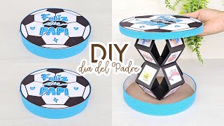 Caja BALON DE FÚTBOL- hermoso detalle para PAPÁ​👨​⚽​👑​- Latidos Creativos