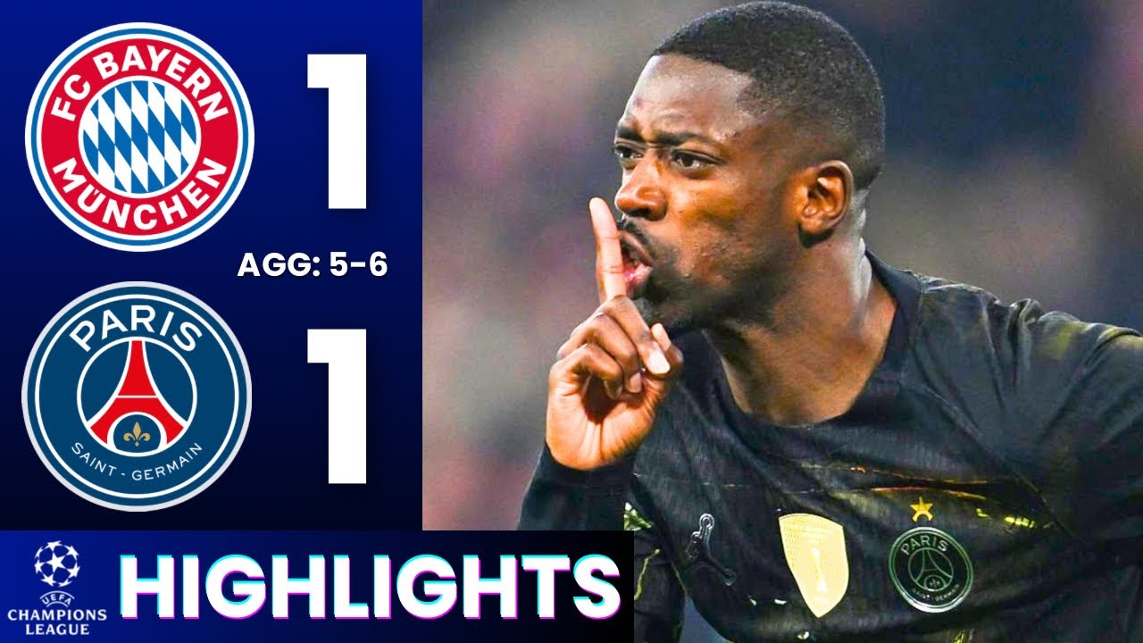 Bayern Munich vs PSG Extended Highlights | UEFA Champions League Semi-Final 2025/26