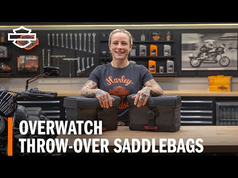 Harley-Davidson Overwatch Throw-Over Saddlebags Overview