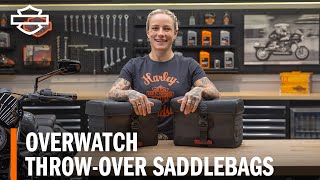 Harley-Davidson Overwatch Throw-Over Saddlebags Overview