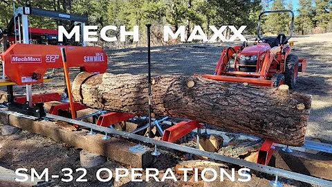 Mech Maxx SM-32 Sawmill Operations tips and tricks