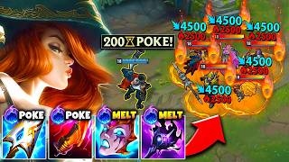The Most IRRITATING Miss Fortune Build To Play Against BRAINLESS MEGA POKE