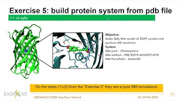 QM/MM with GROMACS+CP2K - Practical 3