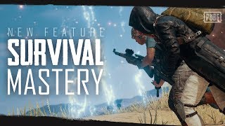 PUBG - New Feature - Survival Mastery
