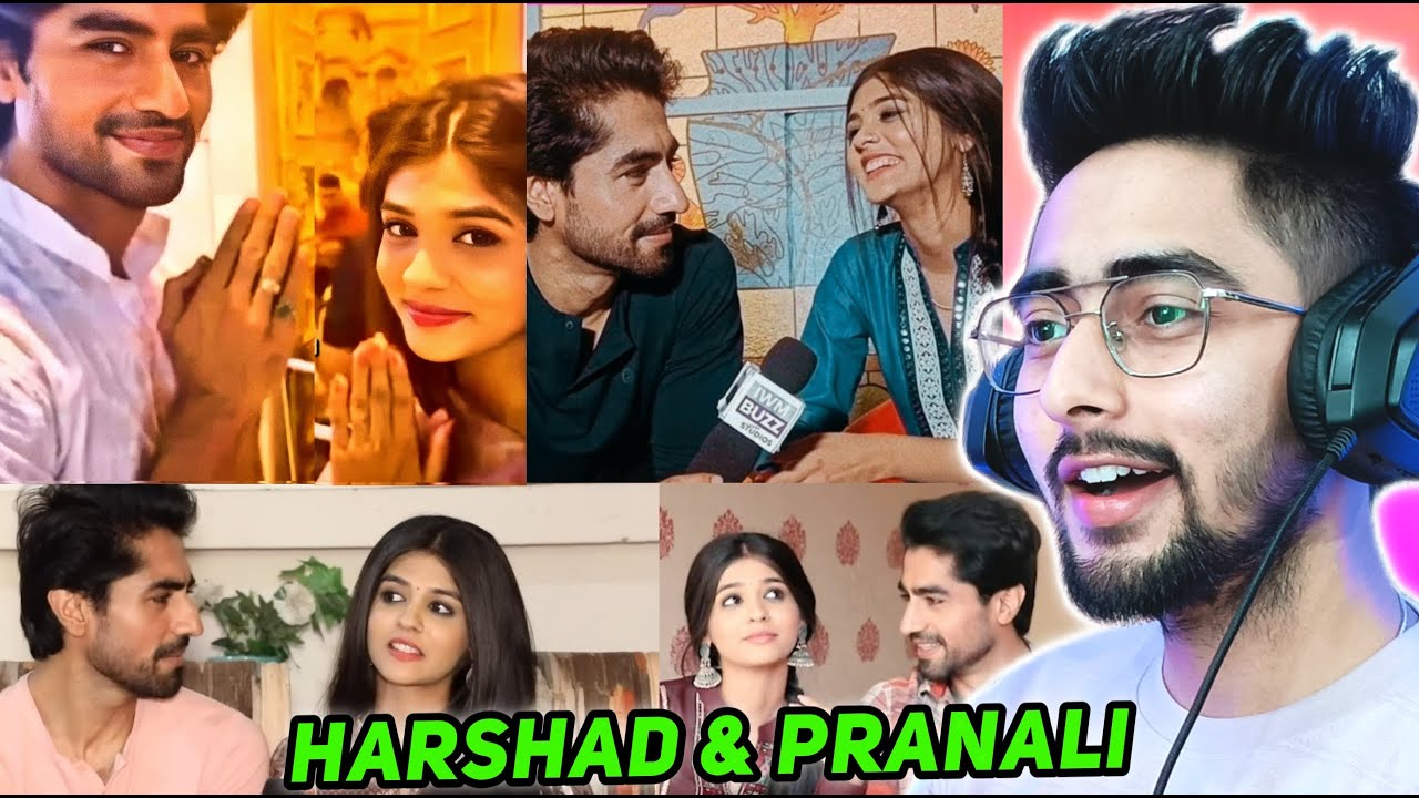 HARSHALI - Harshad Chopda and Pranali Rathod from Yeh Rishta Kya Kehlata Hai