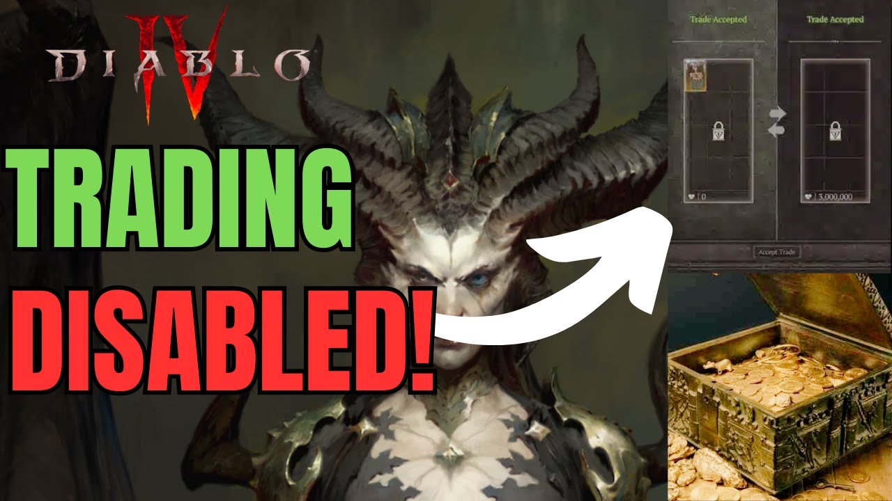 Diablo 4 Trading DISABLED YouTube