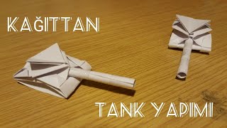 Kağıttan Tank Yapımı