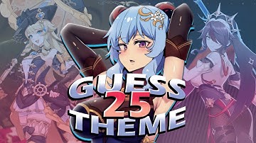 Guess Characters By Their Theme // Genshin Impact