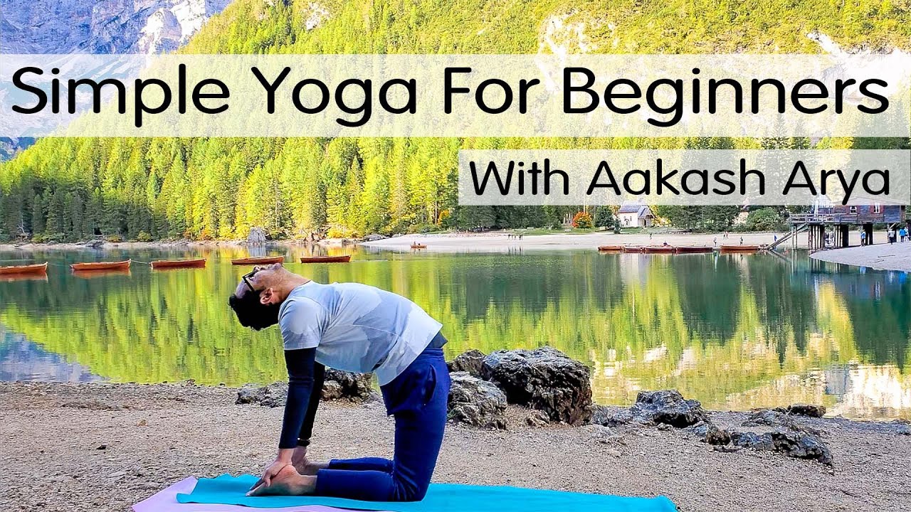 Simple Yoga for Beginners with Breathing