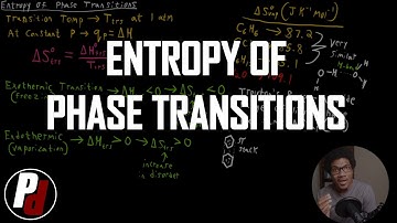 Entropy of Phase Transitions | Physical Chemistry I | 044