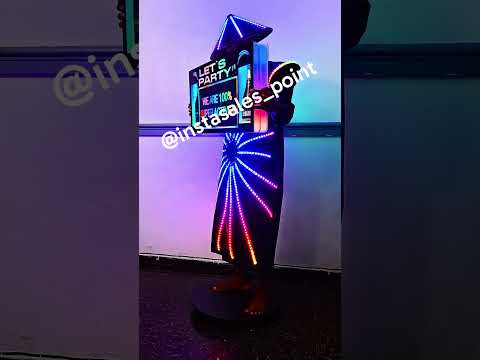 Led Costume + 2 Bottle Digital Display Board Combo