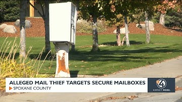 Alleged mail thief targets group mailboxes