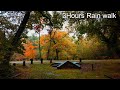 Walking in the Rainy Day [3Hours Compilation] 2020 in Bordeaux France 4K / Sounds for sleeping