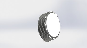 How to create straight knurling in solidworks?