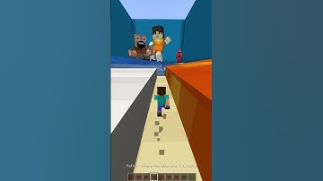Will It Fit Through Squid Game Challenge? #minecraft #shorts