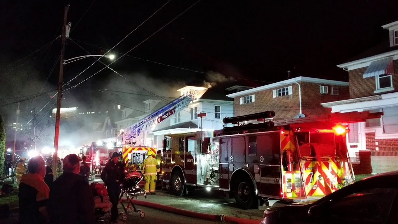 House fire City of Greensburg PA YouTube