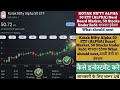 Kotak Nifty Alpha 50 ETF (ALPHA)50 Stocks Under Rs51 शानदार इंडेक्स अच्छी तेजी का इंतजार #nifty #etf