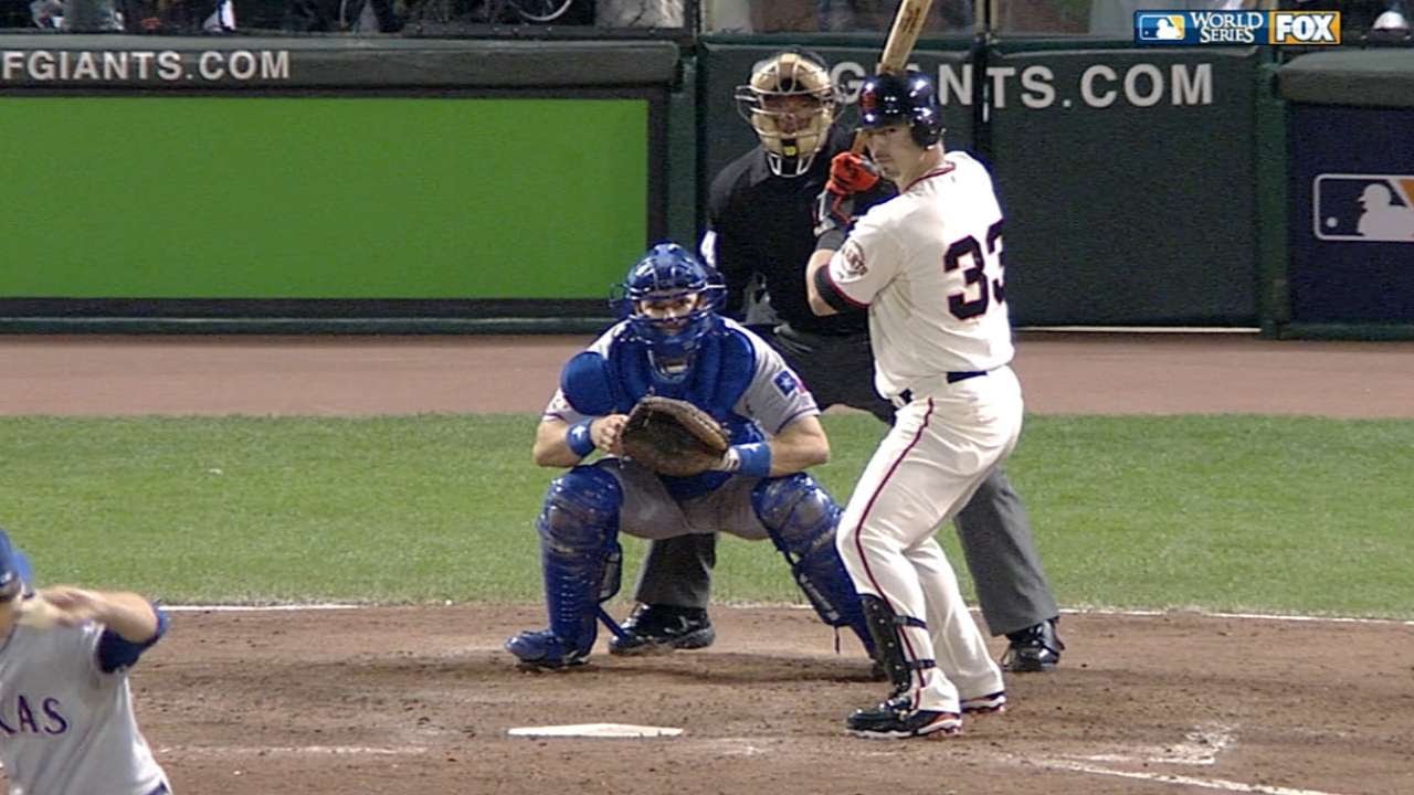 2010 WS Gm2: Rowand blows it open with a triple 