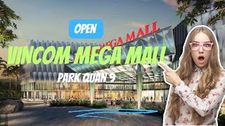 Dân Đổ Xô Về Khai Trương Vincom Mega Mall Quận 9