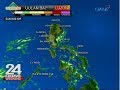24 Oras: Weather update as of 7:28 p.m. (December 2, 2017)
