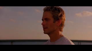 2 Fast 2 Furious-Brian and Pearce's talk with the beautiful sunset