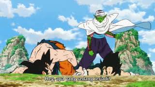 Momen lucu goku dan vegeta melakukan fusion