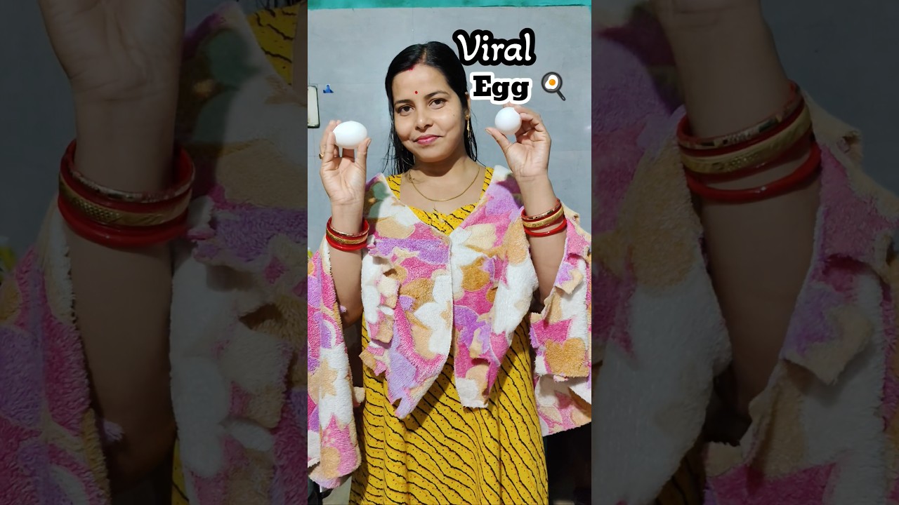 Viral Double Egg Bun Recipe 🥚👌