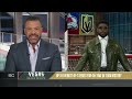 Avalanche-Golden Knights WCF Game 3 REACTION with P.K. Subban and William Karlsson 😲 | SportsCenter