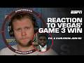 Avalanche-Golden Knights WCF Game 3 REACTION with P.K. Subban and William Karlsson 😲 | SportsCenter