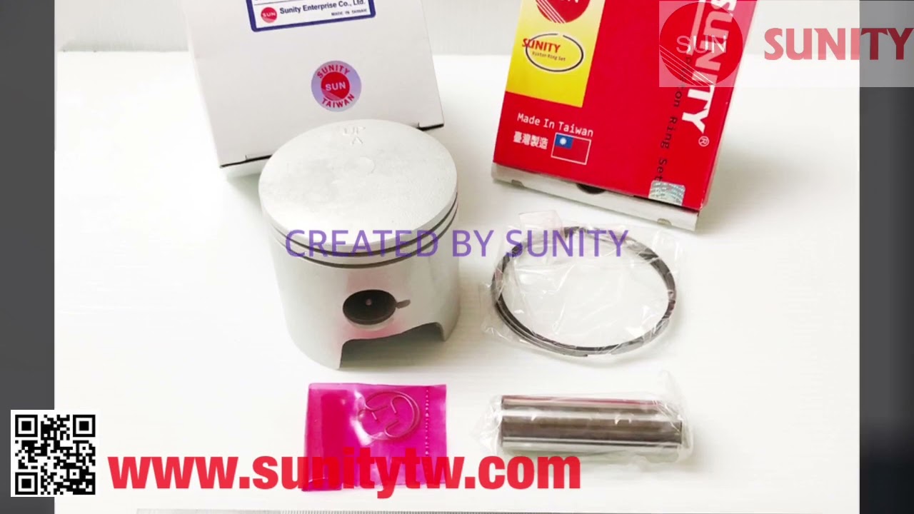 TAIWAN SUNITY - PISTON PIN CLIPS WITH RINGS 676-11630-00 679-11631