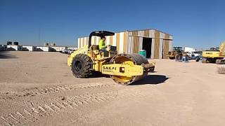 2008 SAKAI SV505T  PADFOOT ROLLER, CANOPY, SHELL KIT,