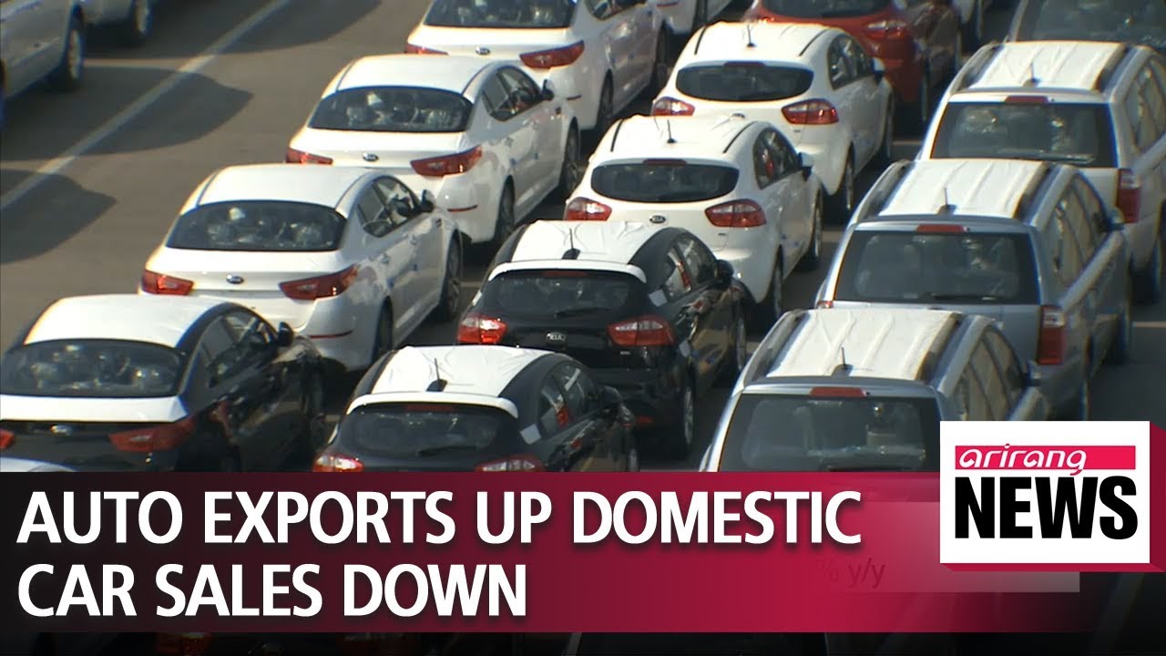 S. Korea's auto exports go up but domestic car sales drop