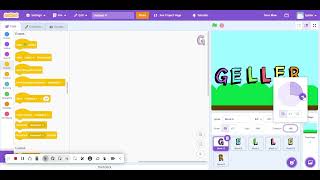 Scratch Tutorial 1: Choose Background and Sprite