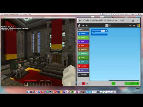 Minecraft Education: Getting Started with Code Connection