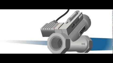 Water, Oil Flow Monitoring inside Pipe with Flow Switch