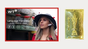 The WT2 Plus translation earbuds allow you to converse with almost anyone with easeon