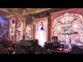 Anchor ishmeet kaur on stage with hussain kuwajerwala  big fat indian wedding  emcee duo