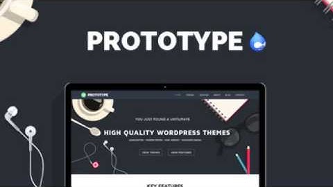 Prototype - Premium Flat Drupal Theme