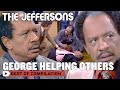 Top 5 moments george lent a helping hand ft sherman hemsley  the jeffersons