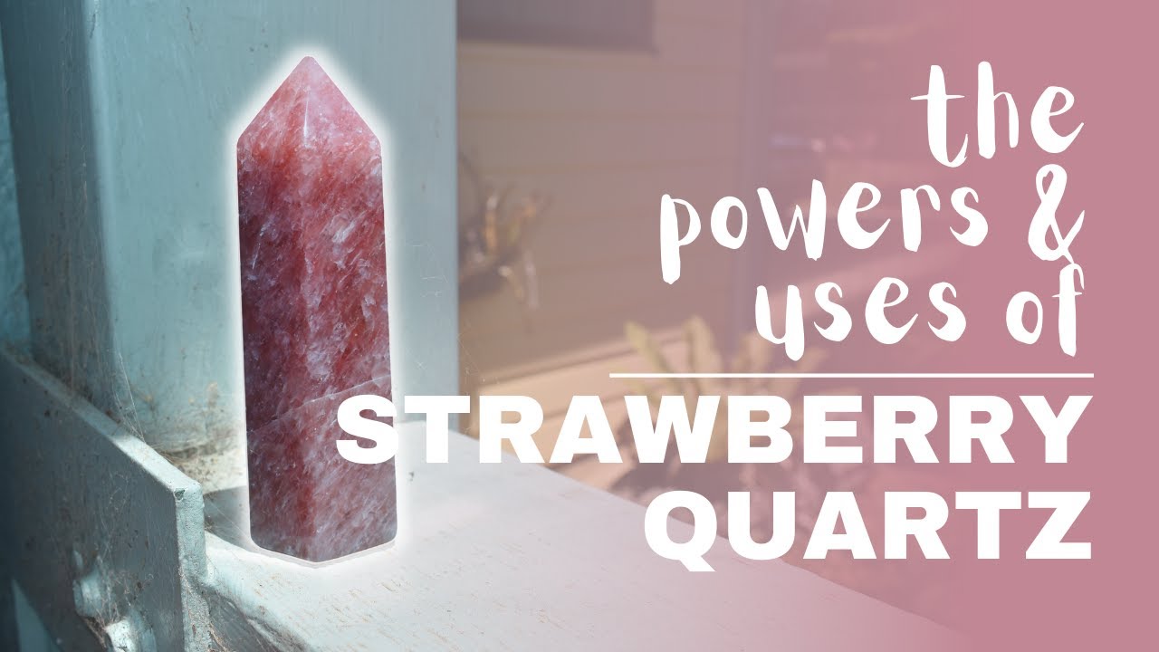 Strawberry Quartz Spiritual Meaning, Powers And Uses YouTube