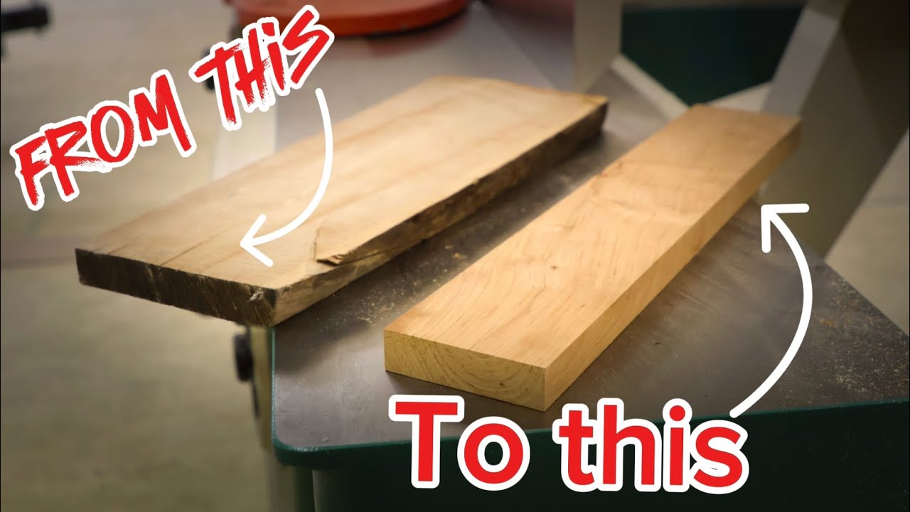 How to Mill Lumber | My Step by Step process in getting rough lumber ...